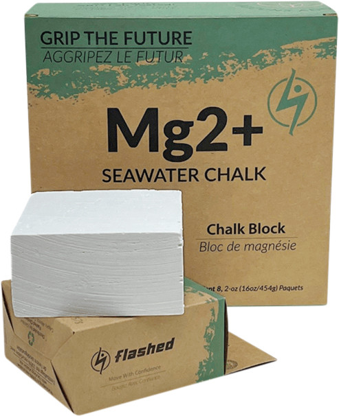 Flashed Chalk Block Mg2+