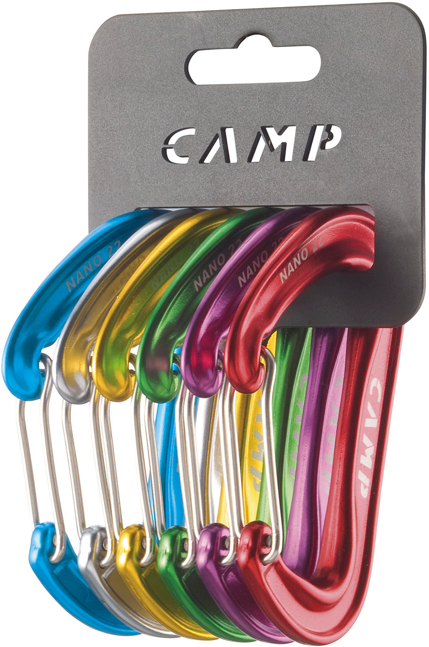 Camp Nano 22 Rack Pack Carabiners (6 Pack)