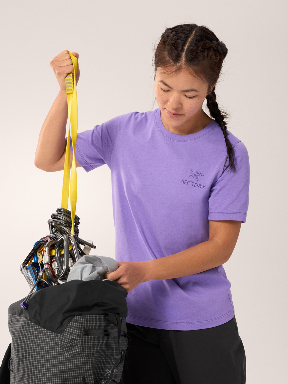 Arc'teryx Kragg Cotton Emblem Crew Short Sleeve - Women's