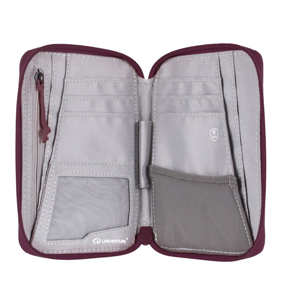 Lifeventure RFID Recycled Mini Travel Wallet - Unisex
