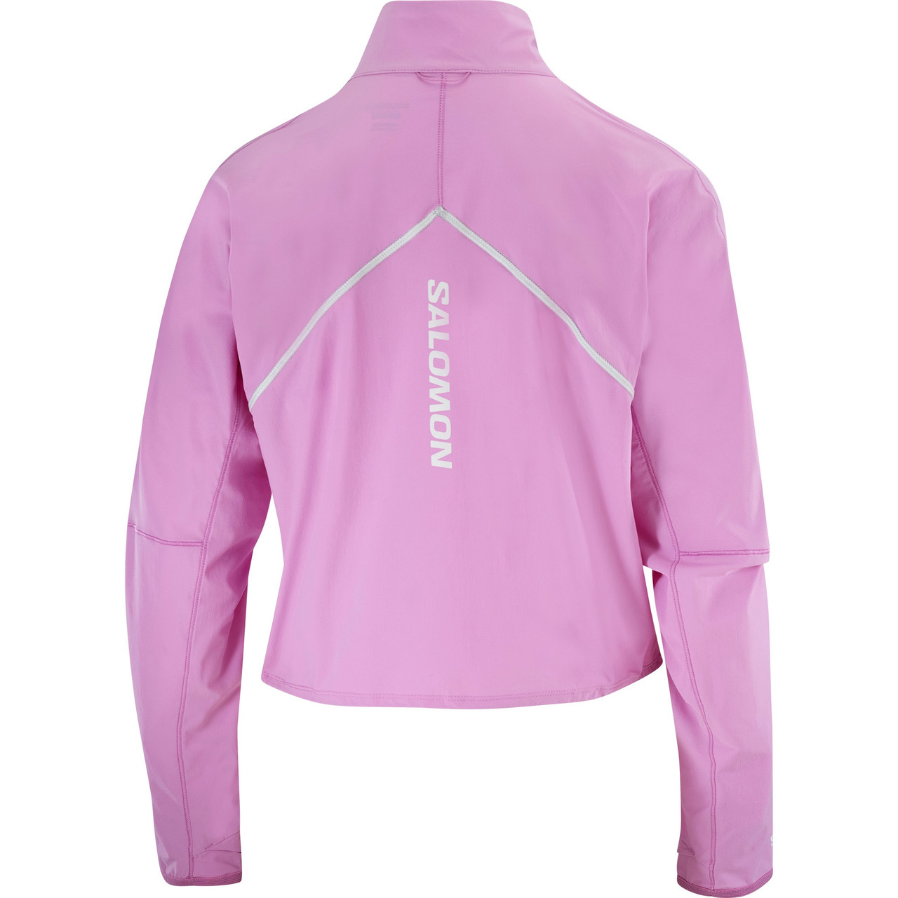 Salomon SENSE Aero Hybrid Crop 1/2 Zip Pullover - Women's