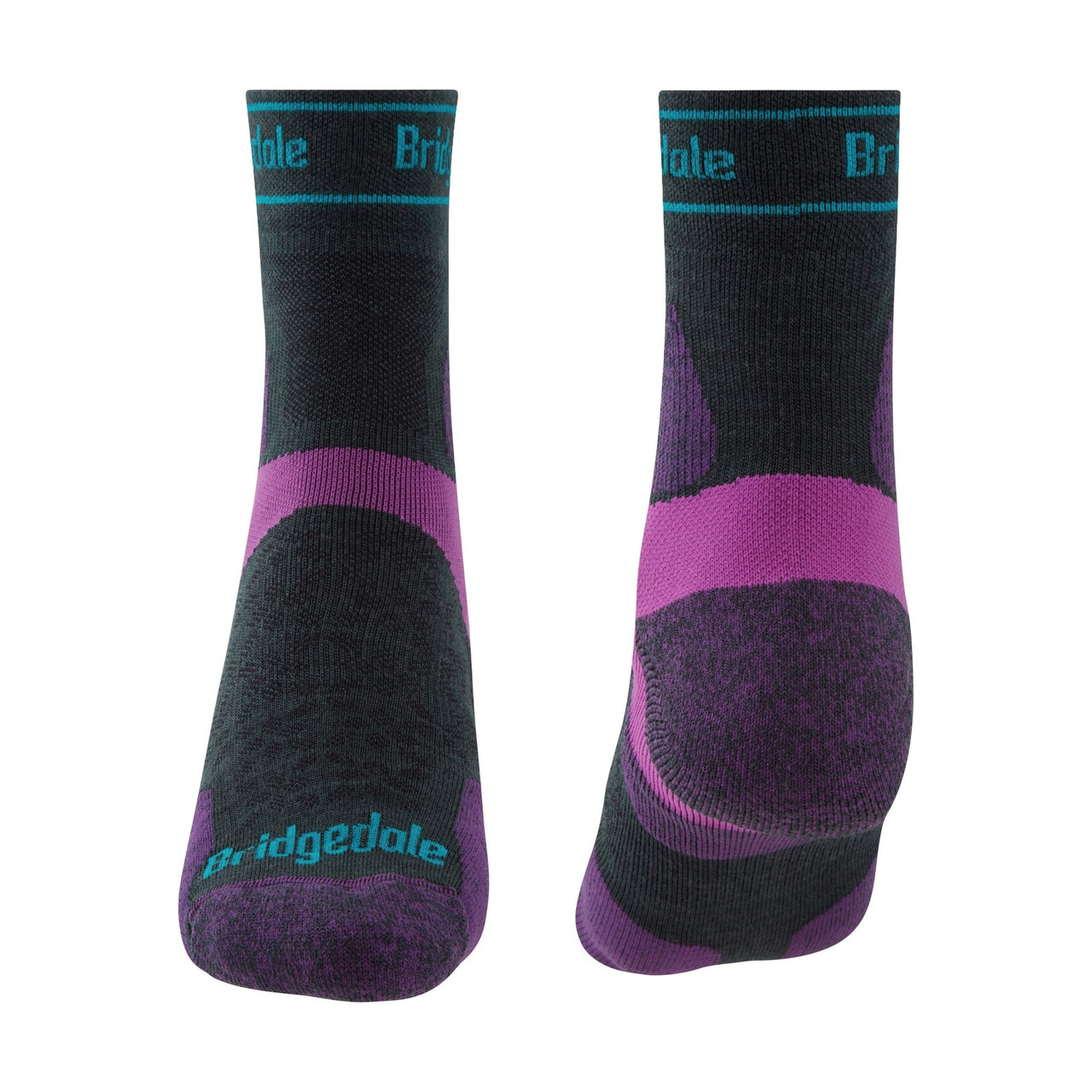 Bridgedale Trail Run Ultralight T2 Merino Sport 3/4 Crew Socks - Women's