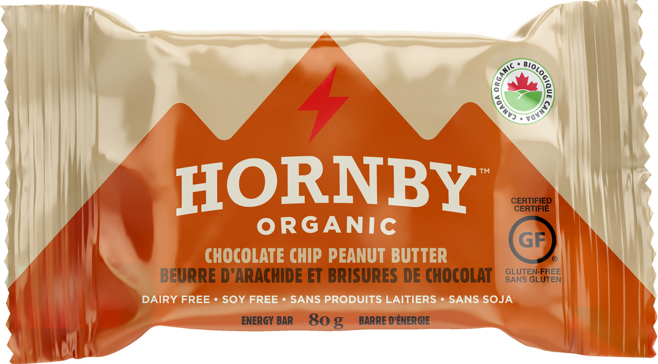 Hornby Organic Chocolate Chip Peanut Butter Bar