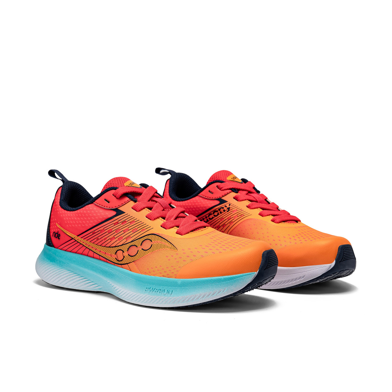 Saucony Ride KDZ Running Shoes - Kids'
