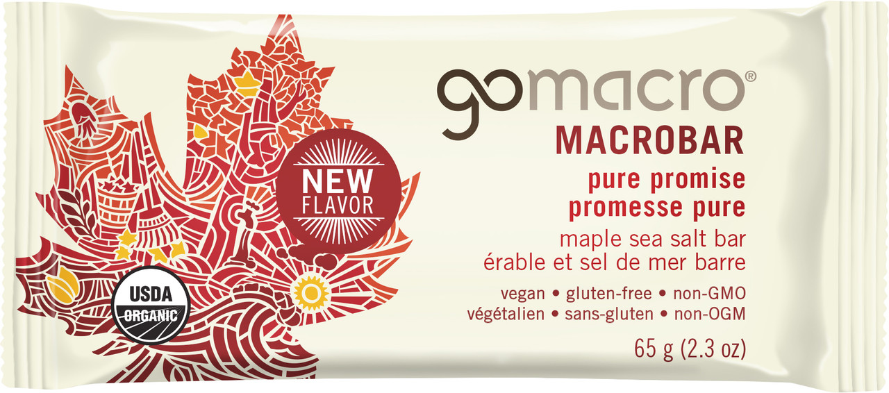 GoMacro Maple Sea Salt Bar