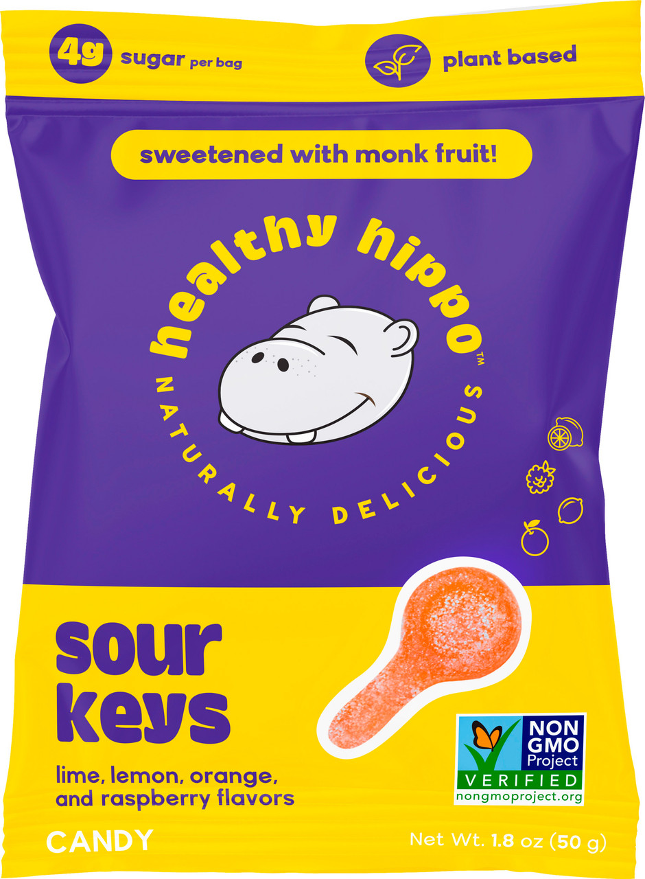 Healthy Hippo Sour Keys