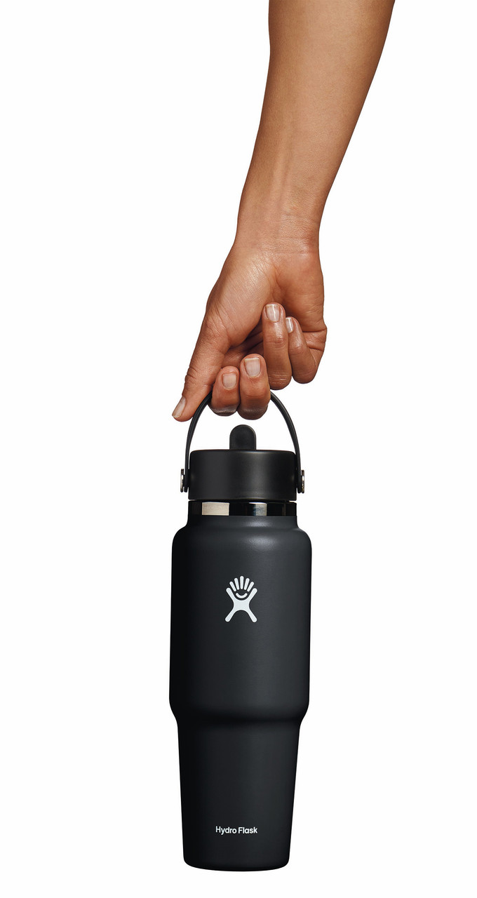 Hydro Flask Wide Mouth Flex Straw Cap Travel Bottle 946ml