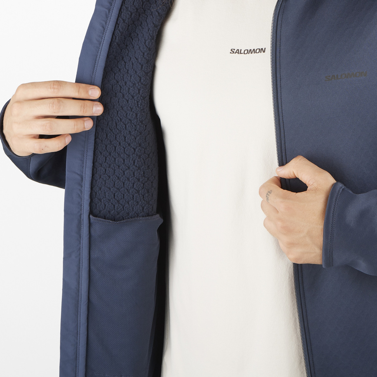 Salomon Outline Warm Fleece Full Zip - Men's