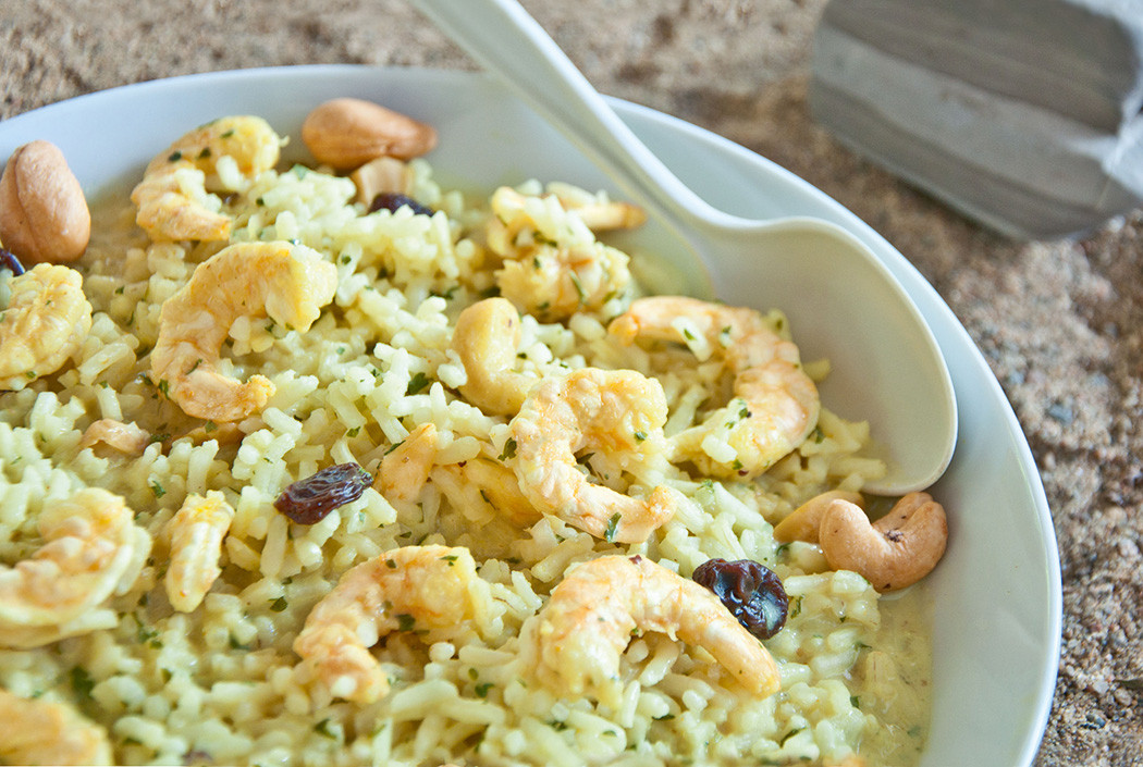 Happy Yak Shrimp Curry With Rice