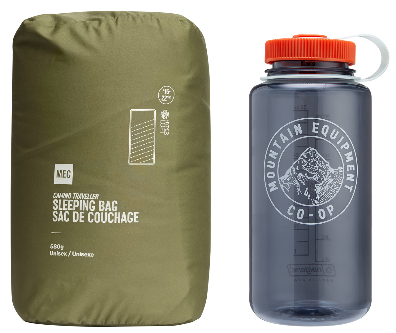 MEC Camino Traveller 15/22C Sleeping Bag - Unisex