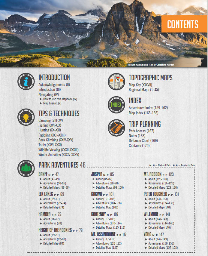 Backroad Mapbooks Canadian Rockies