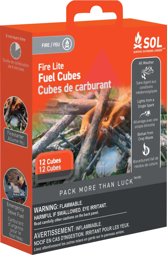 Survive Outdoors Longer Fire Lite Fuel Cubes in Box