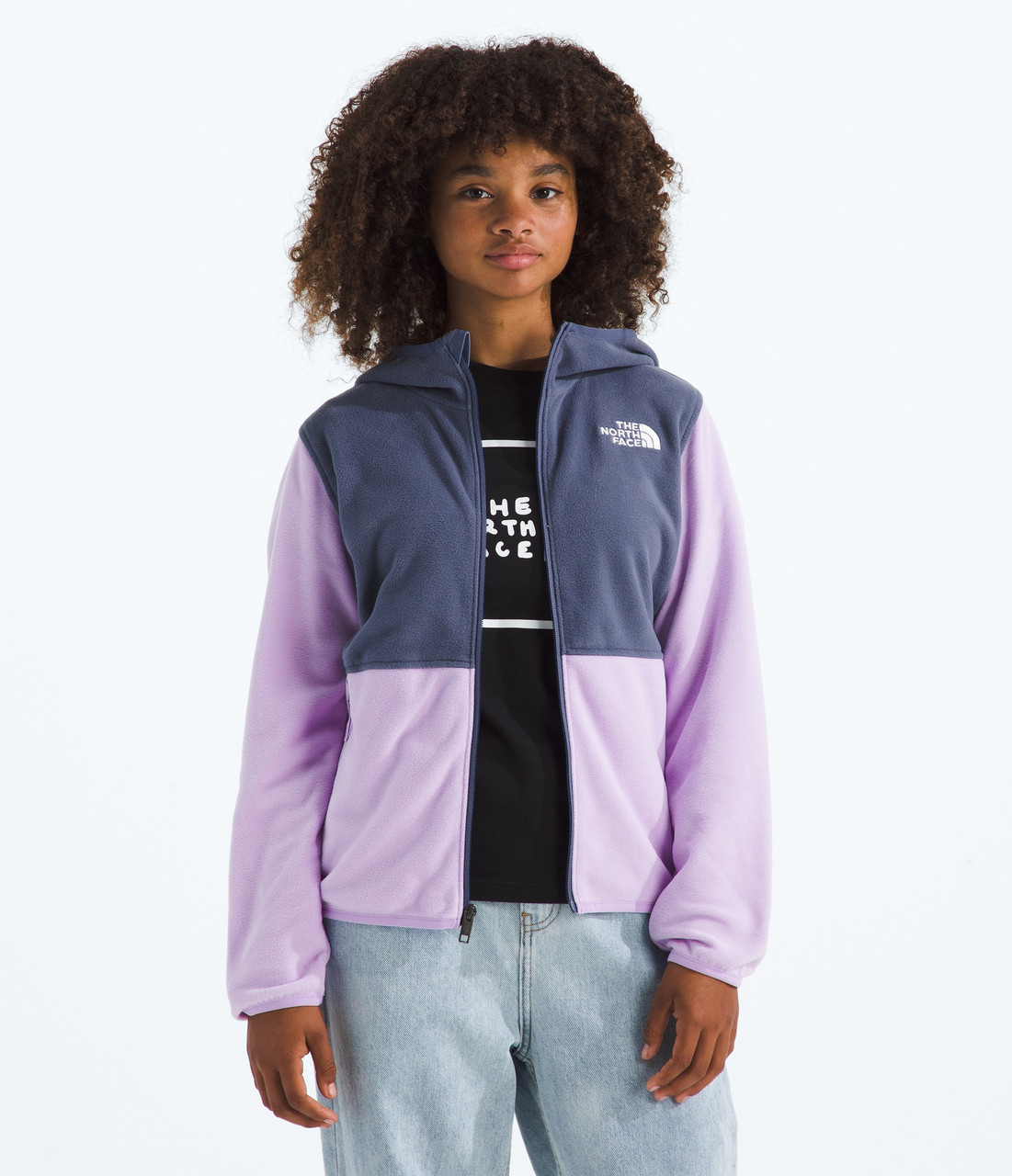 The North Face Glacier Full Zip Hooded Jacket - Youths