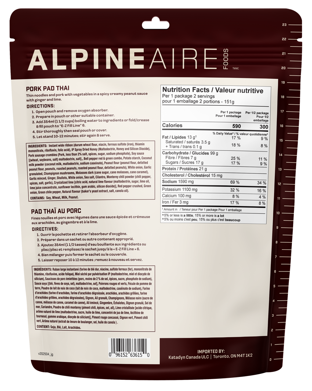 AlpineAire Pork Pad Thai