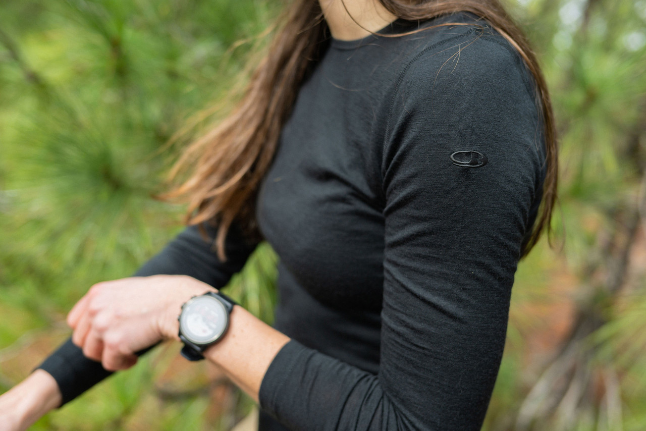 icebreaker 200 Oasis Long Sleeve Crewe - Women's