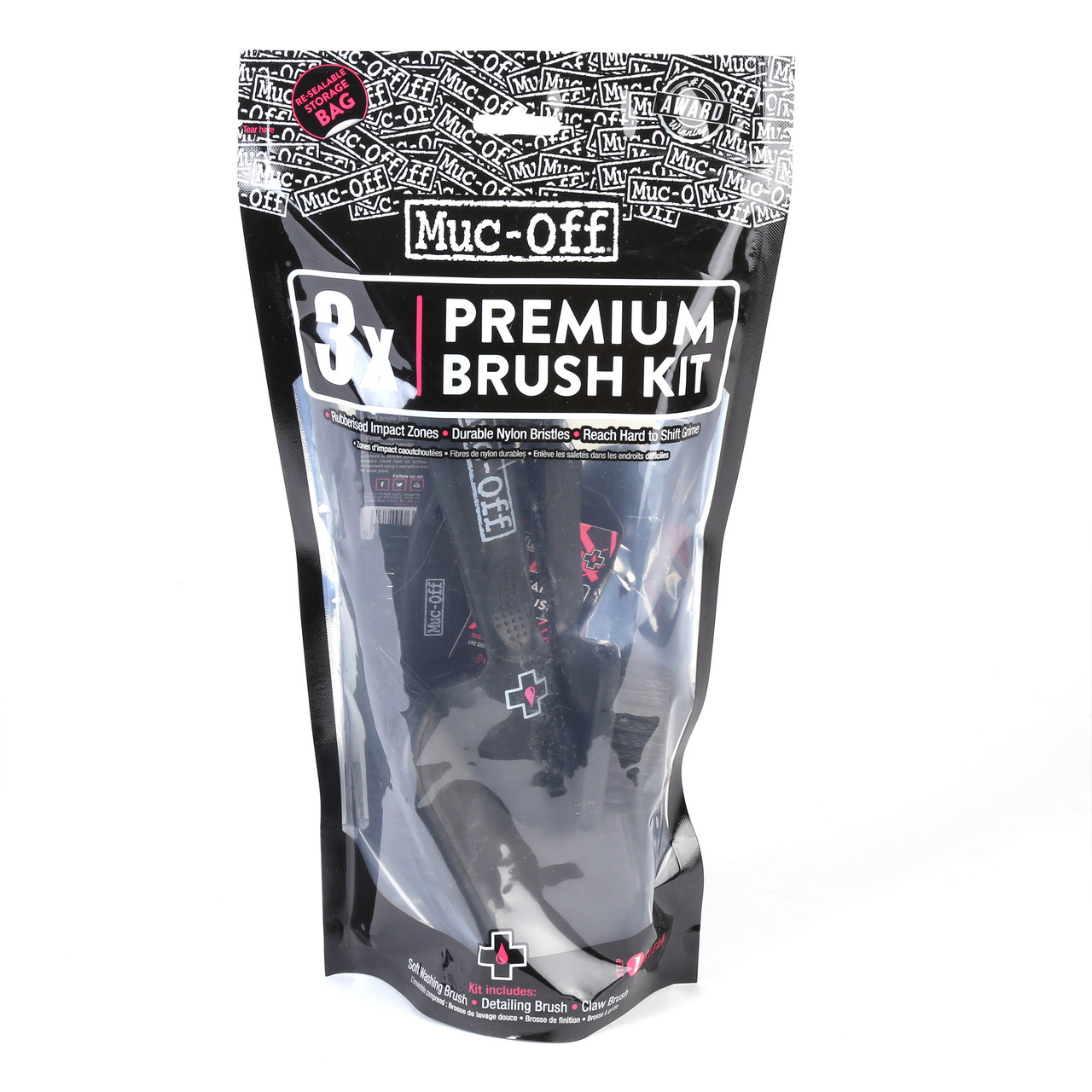 Muc-Off 3-Piece Brush Set