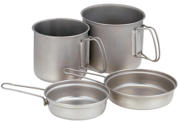 Snow Peak Trek Combo Titanium Cookset