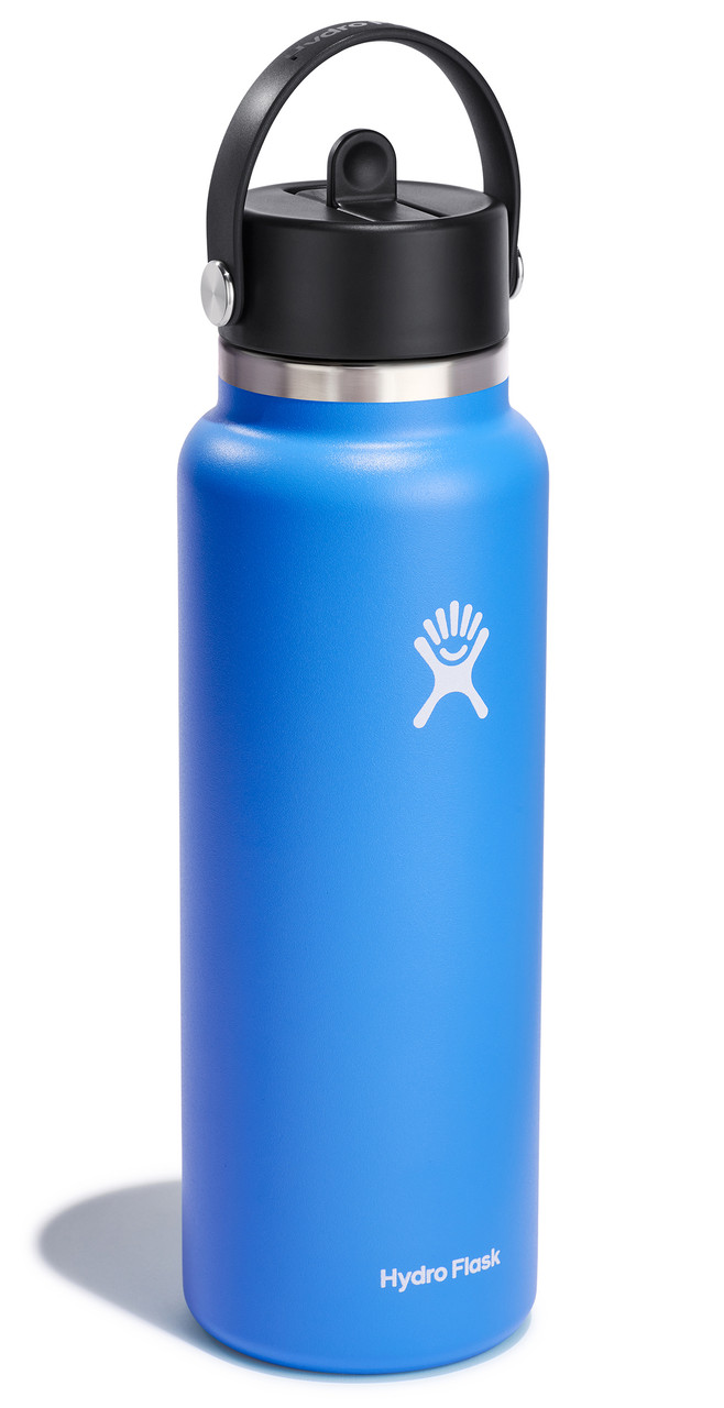 Hydro Flask Wide Mouth Flex Straw Bottle 1.2L