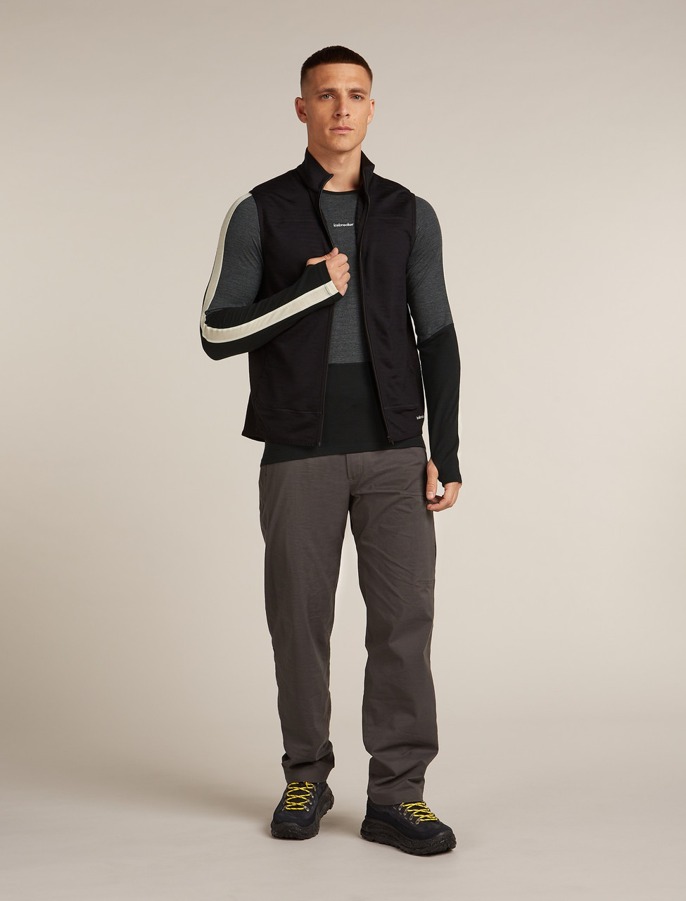 icebreaker Merino 200 Oasis+ Long Sleeve Crew - Men's