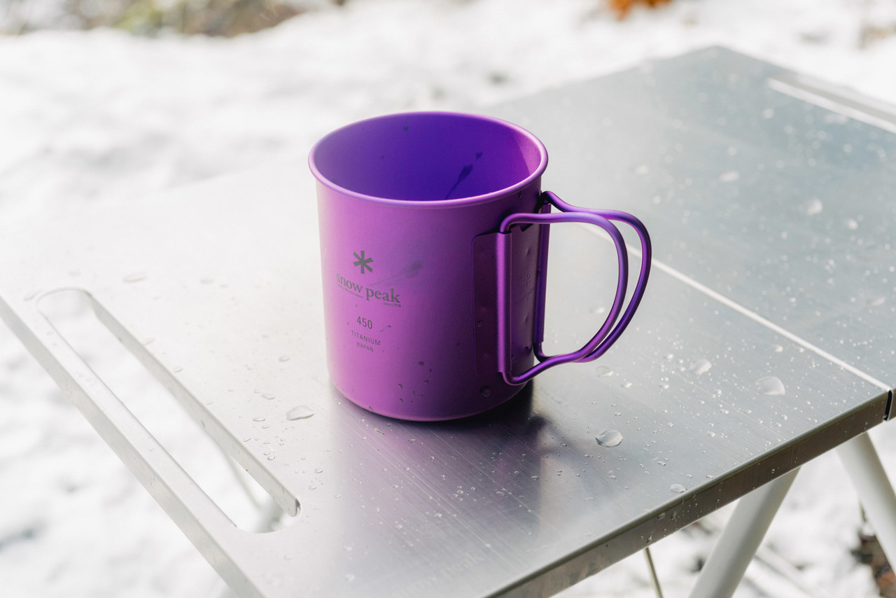Snow Peak Titanium Single Wall Cup