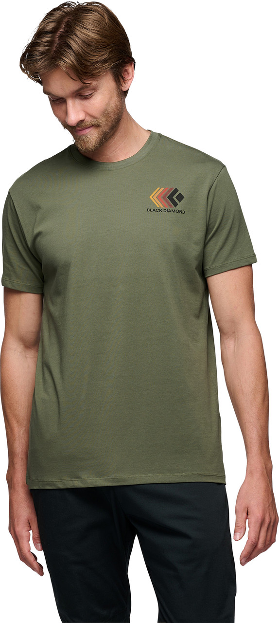 Black Diamond Faded Logo Tee - Men's