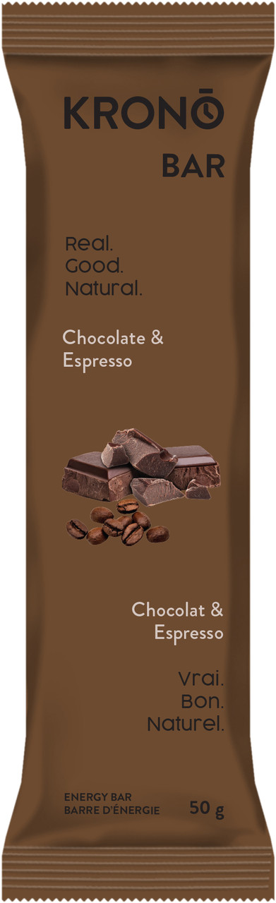Krono Nutrition Chocolate Espresso Energy Bar