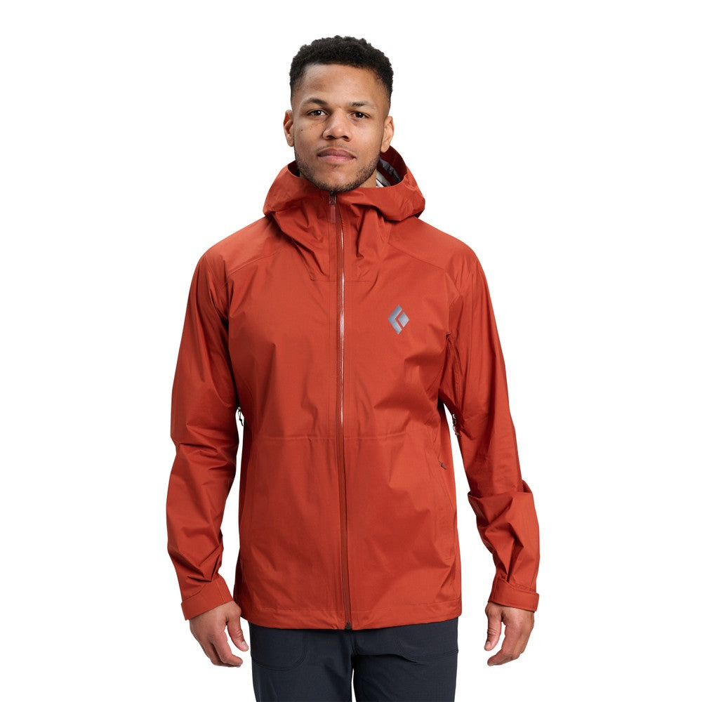Black Diamond Fineline Stretch Rain Shell Jacket - Men's