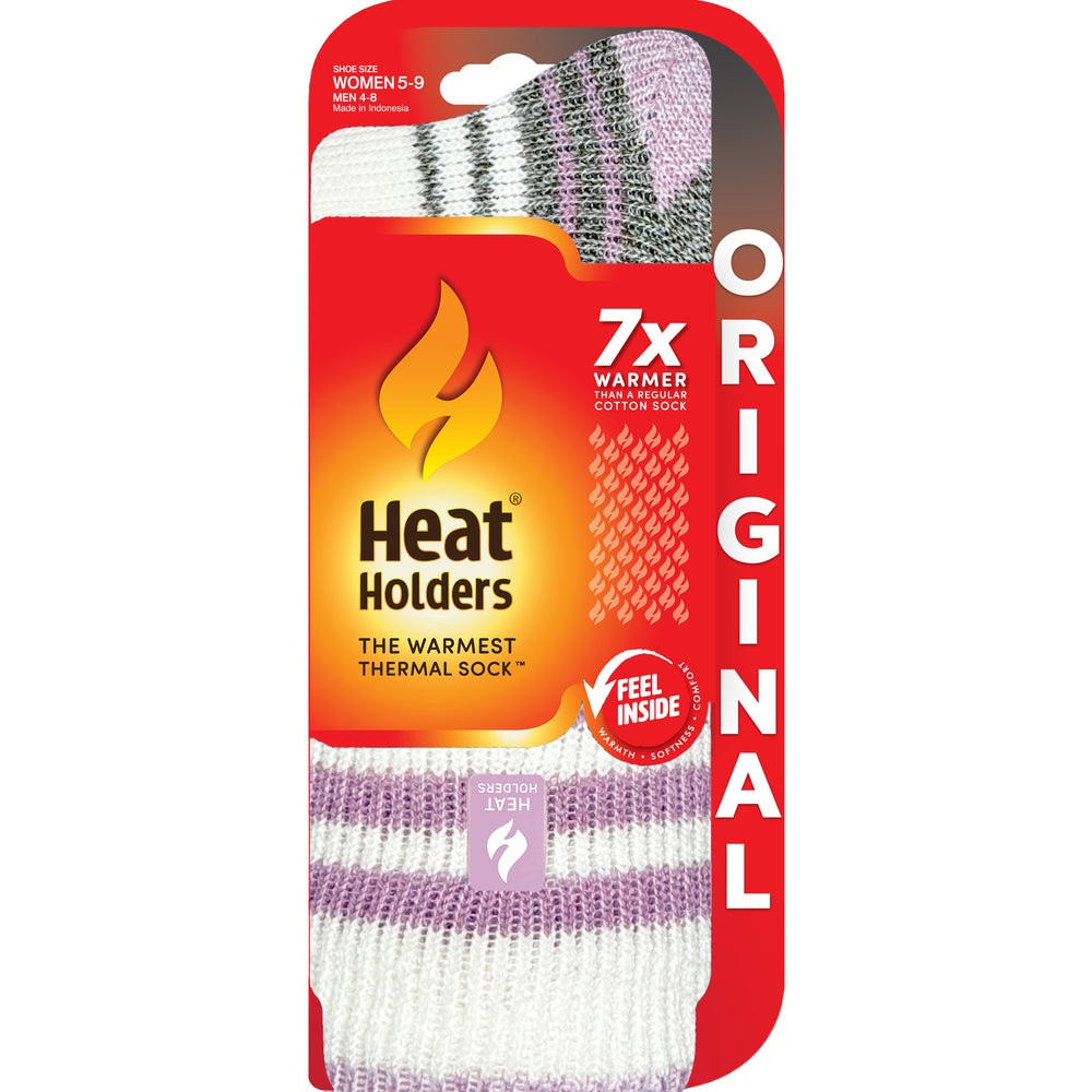 Heat Holders Chloe Stripe Crew Socks - Women's