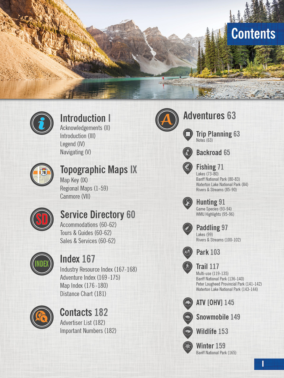 Backroad Mapbooks Southern Alberta