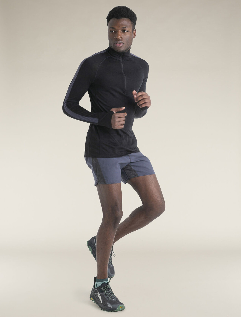 icebreaker 125 ZoneKnit Long Sleeve Half Zip - Men's