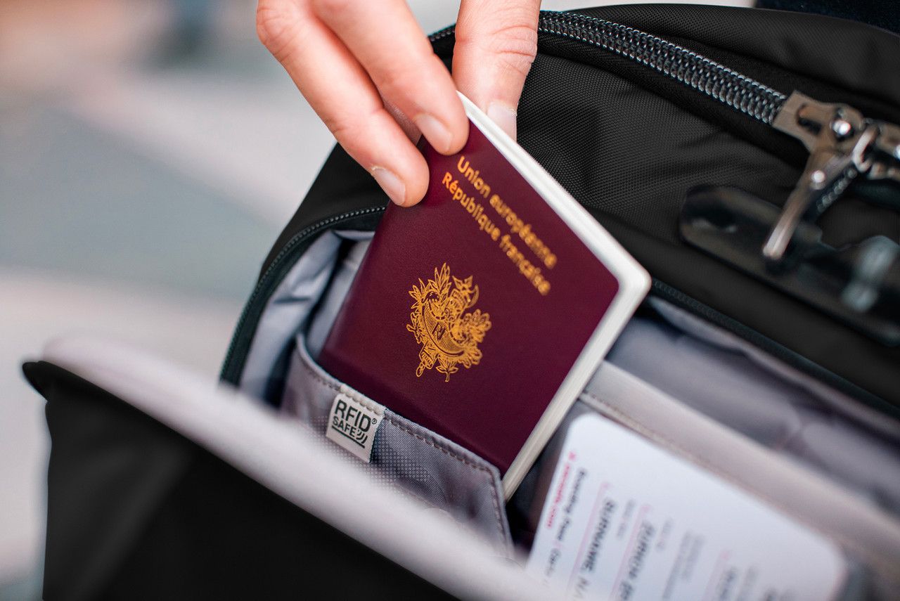 Pacsafe EXP45 Carry On Travel Backpack - Unisex