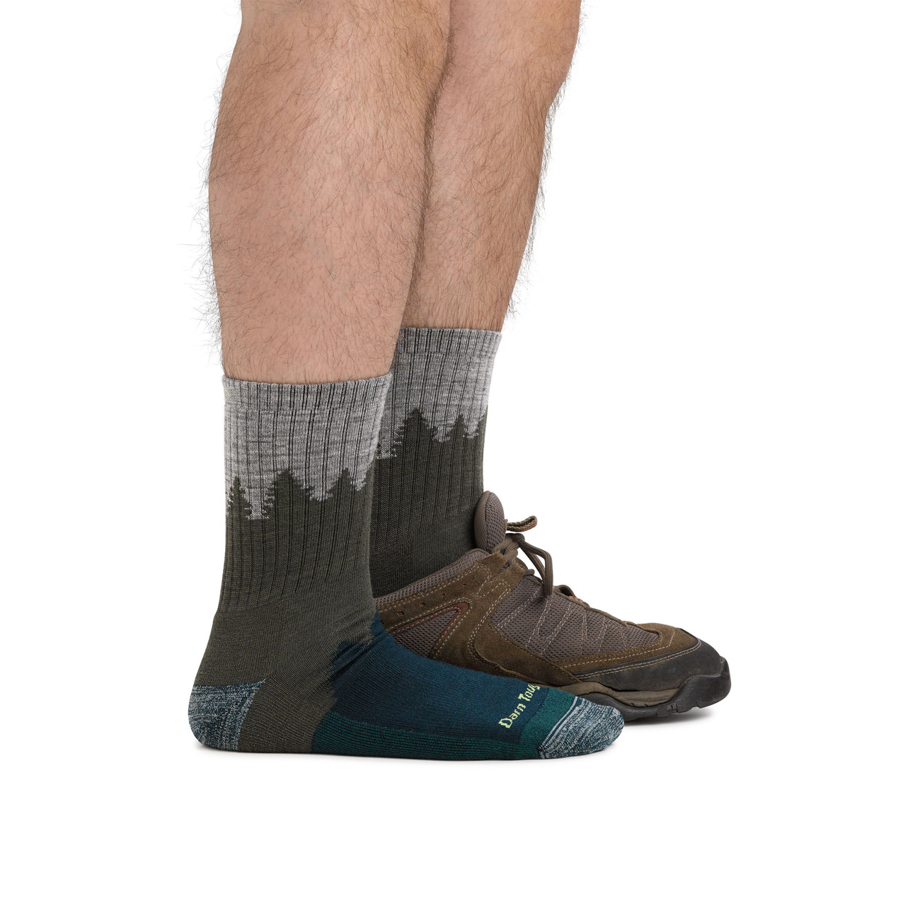 Darn Tough Number 2 Midweight Cushion Micro Crew Socks - Unisex