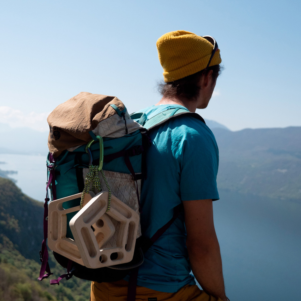 YY Vertical Penta Wood Portable Hangboard