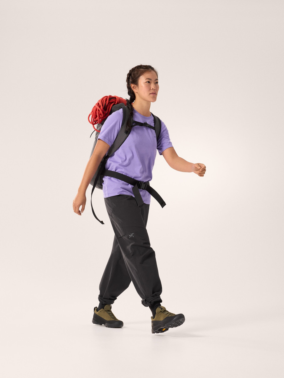 Arc'teryx Kragg Cotton Emblem Crew Short Sleeve - Women's