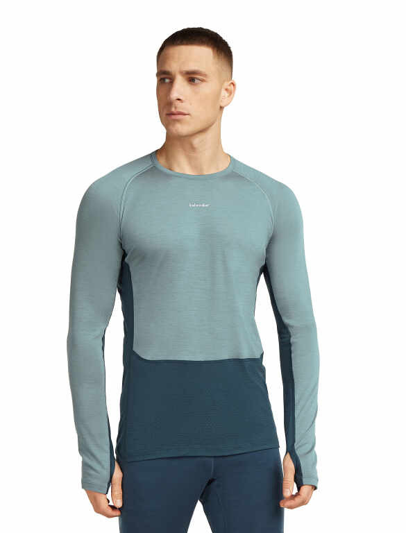 icebreaker 125 ZoneKnit Long Sleeve Crewe - Men's