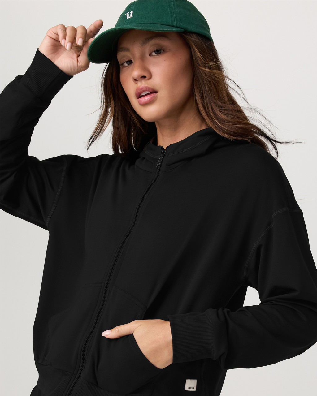 Vuori Halo Modern Full Zip Hoodie - Women's