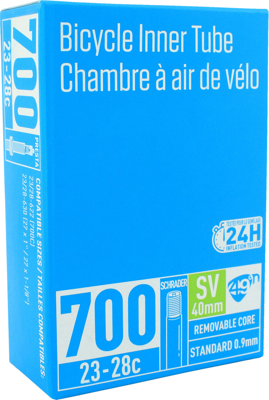 49N 700C x 23-28 Tube (Schrader Valve 40mm)