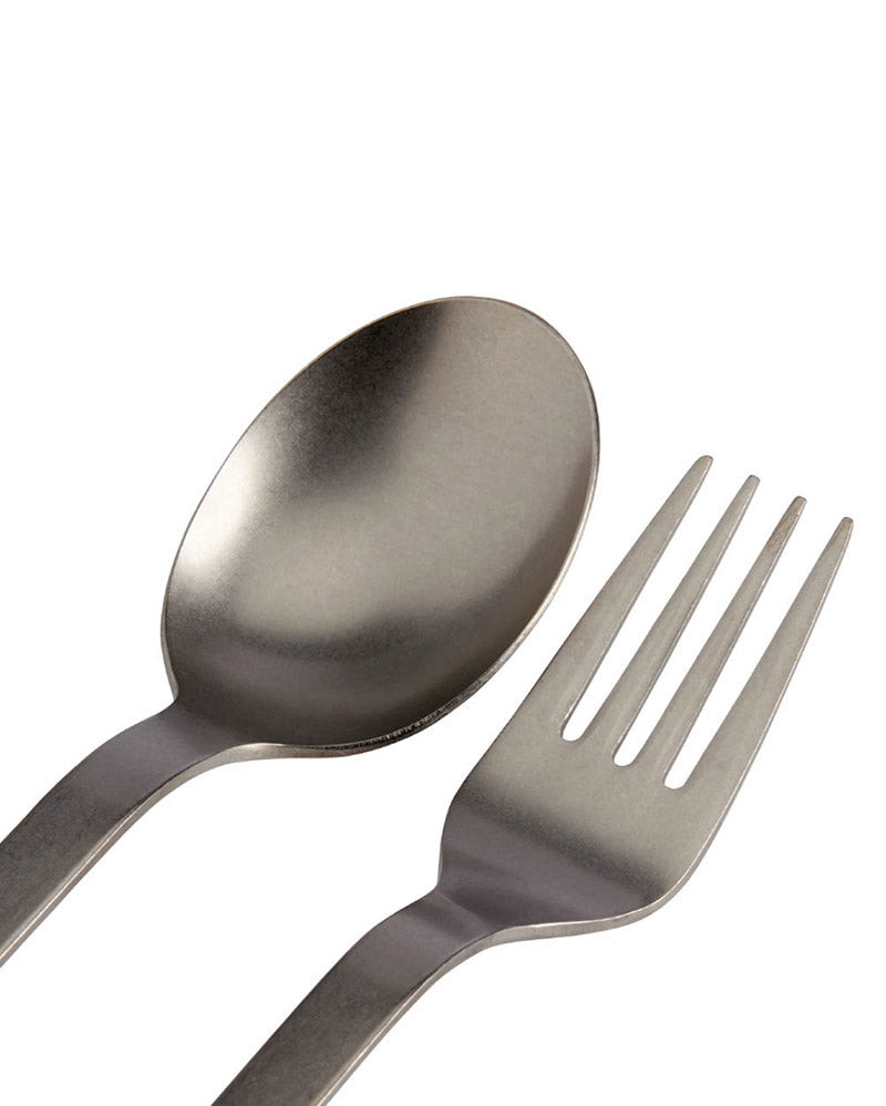 Snow Peak Titanium Fork and Spoon Set