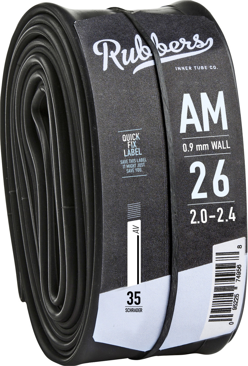 Rubbers 26 x 2.0-2.4in. Tube (35mm Schrader Valve)