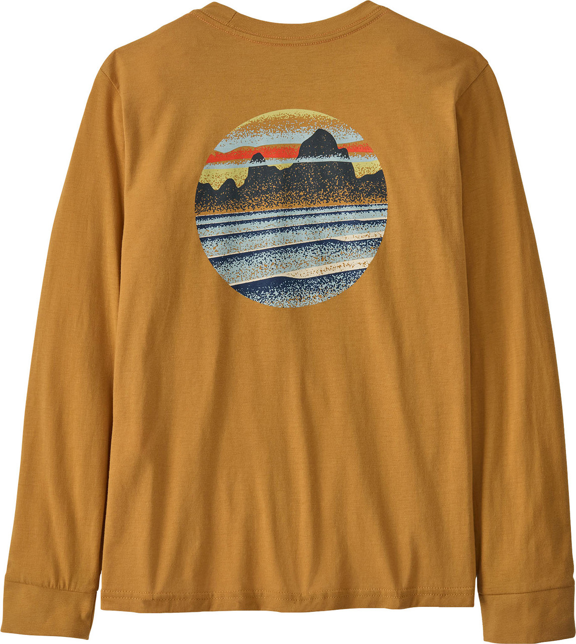 Patagonia Long Sleeve Skyline Stencil T-Shirt - Youths