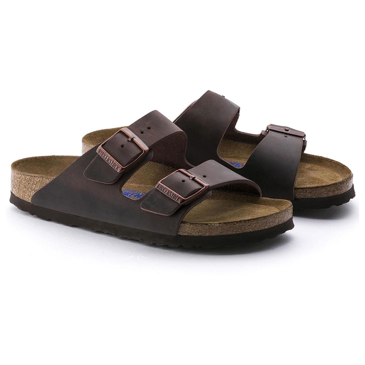 Birkenstock Arizona Leather Soft Footbed Sandals - Unisex