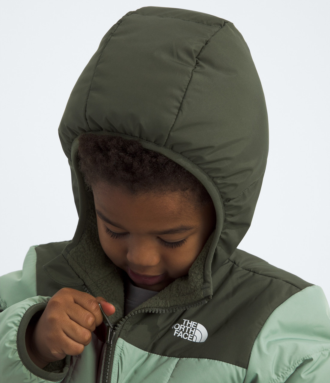 The North Face Reversible Shasta Full Zip Hooded Jacket - Boys' - Children