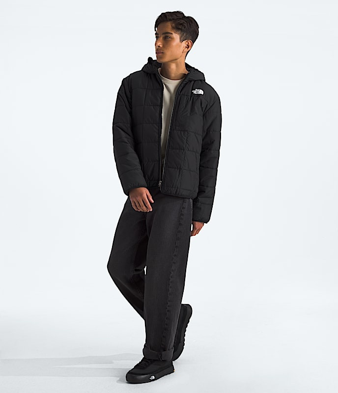 The North Face Reversible Shasta Full Zip Hooded Jacket - Boys' - Youths