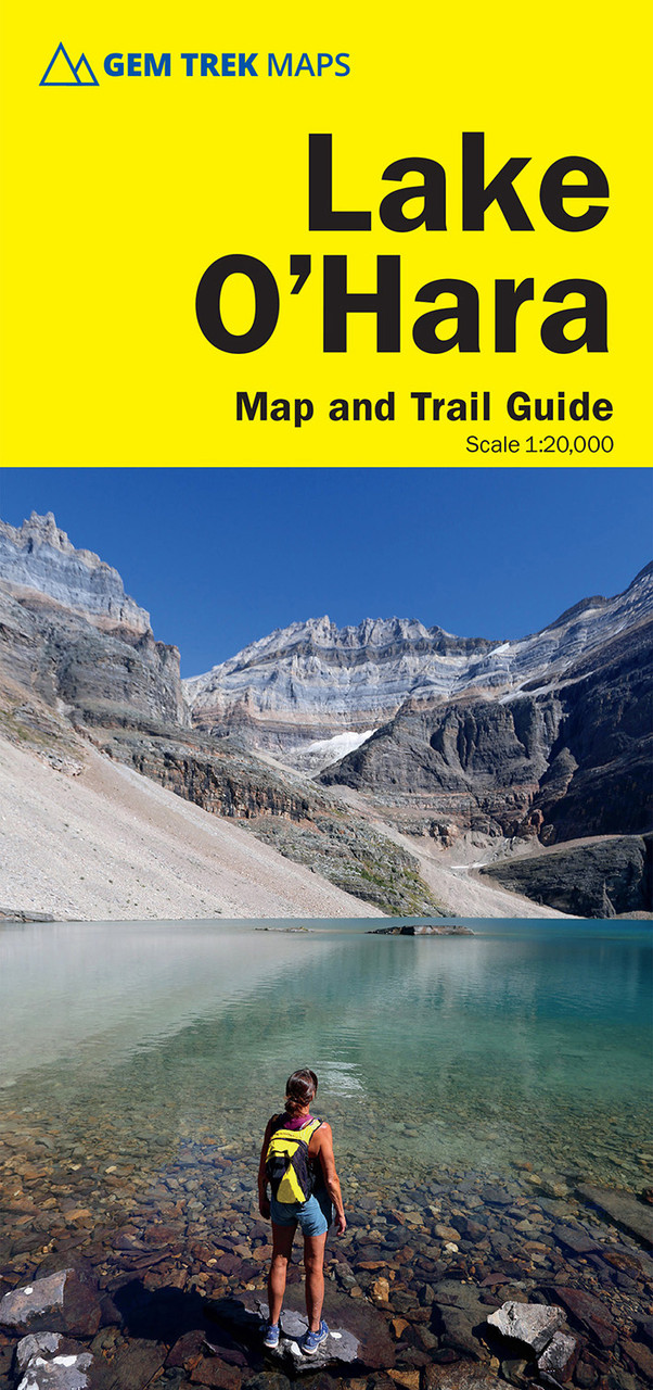 Gem Trek Publishing Lake O'Hara Map 6th Edition