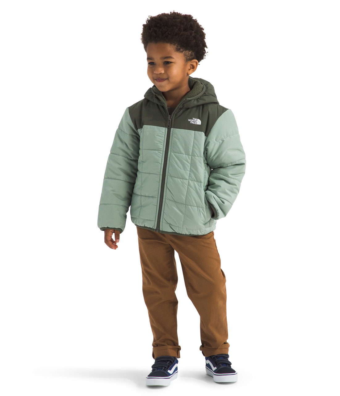 The North Face Reversible Shasta Full Zip Hooded Jacket - Boys' - Children