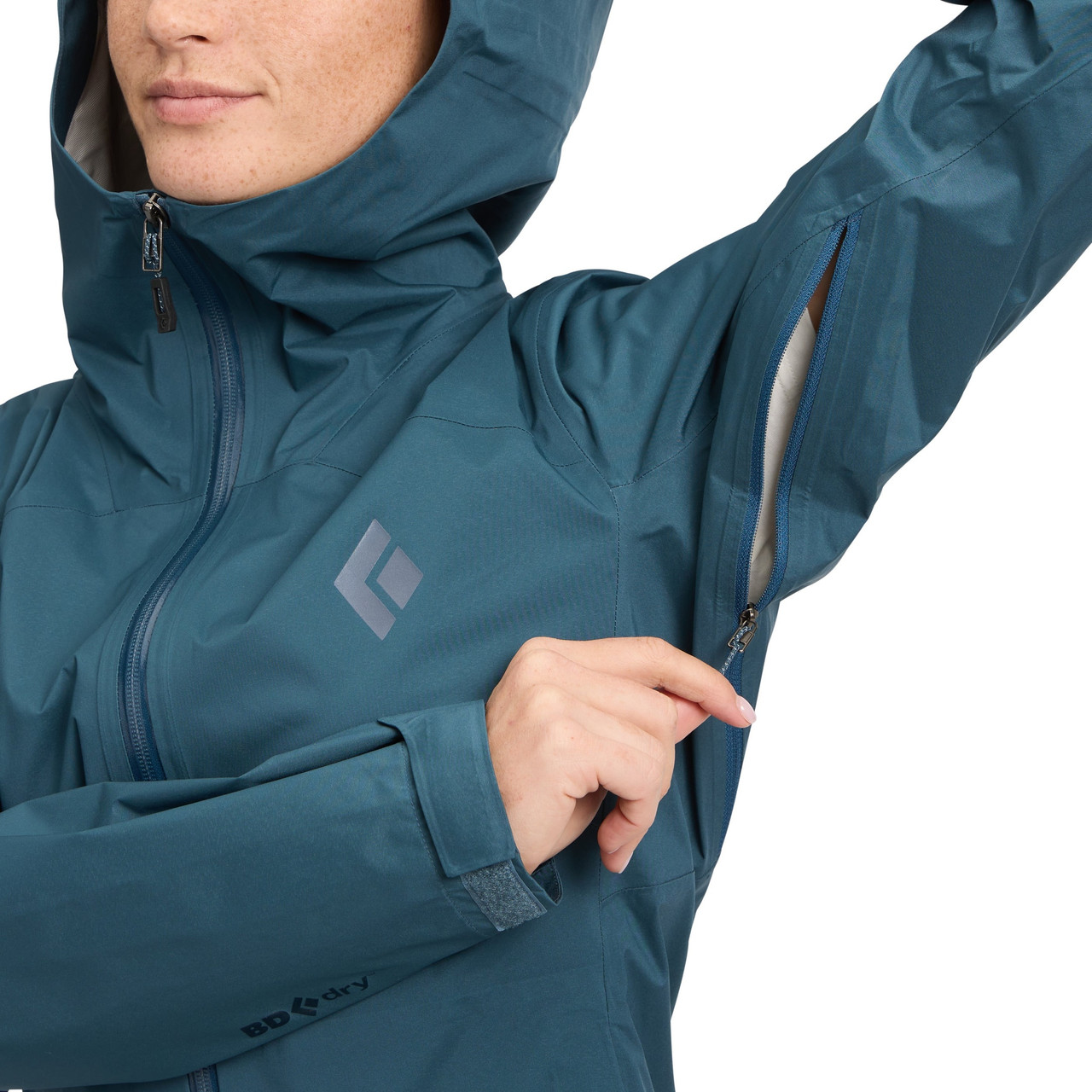 Black Diamond FineLine Stretch Rain Shell - Women's