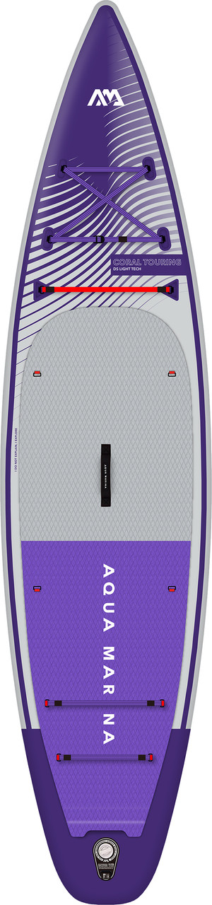 Aqua Marina Coral 11' 6" Touring Inflatable SUP Package - Unisex