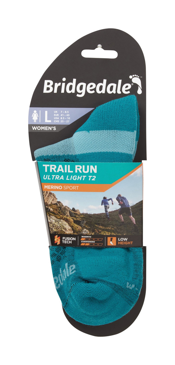 Bridgedale Trail Run Ultralight T2 Merino Sport Low Socks - Women's