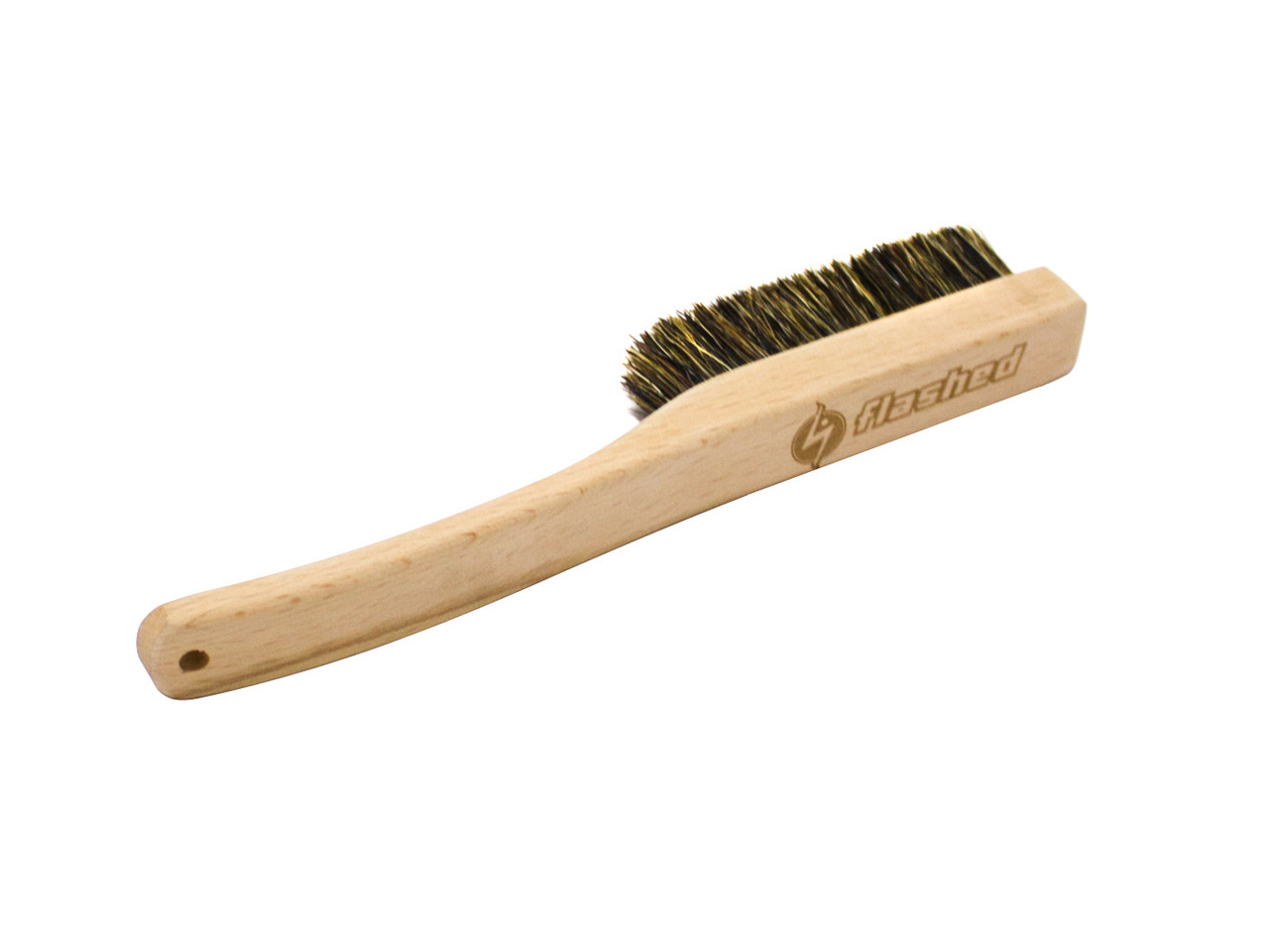 Flashed Bert Stiff Bristle Boar's Hair Brush