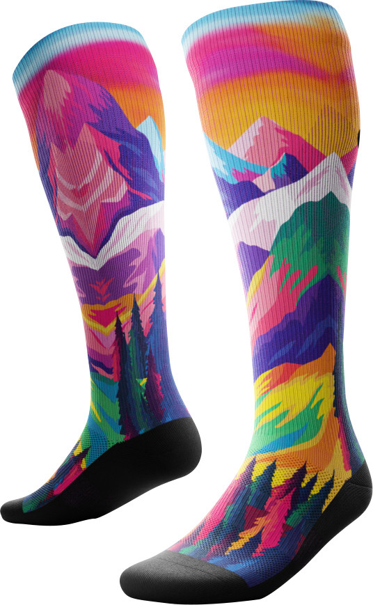 Outway Nature Trip Knee High Compression Socks - Unisex